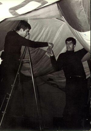 Mario Tului e Massimo Bertacchi al lavoro!